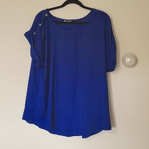 Royal blue Blouse